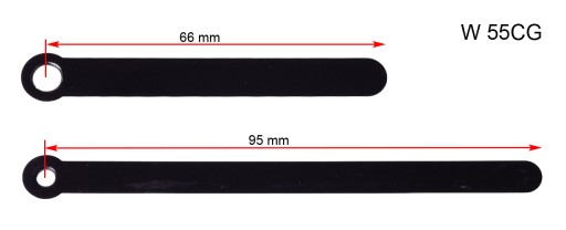 HODINOVÉ RUČIČKY QUARTZ MECHANIZMUS w55c/G