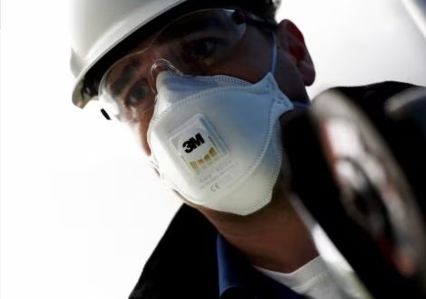 3M Filtračná polomaska 9332 Aura FFP3 50xNDS