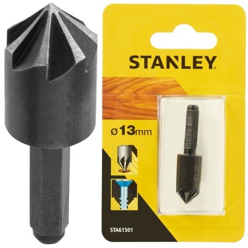 13 mm drevený záhlbník pre šesťhranné skrutky Stanley S