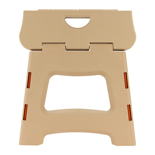 Stolička Taburetka rozkladacia Taburetka Beige Tourist 22cm Nosnosť 100kg