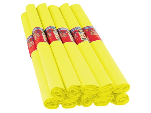 YELLOW CRIPPED hodvábny papier 04 10 VALCOV