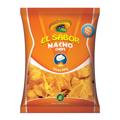 EL SABOR Nachos s príchuťou BARBEQUE 100G