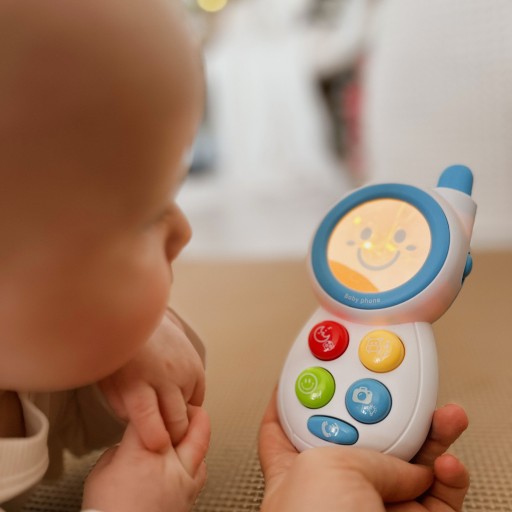 MOBILNÝ TELEFÓN INTERAKTÍVNE VZDELÁVACIE SVIETENÉ ZVUKY WOOPIE HRAČKA