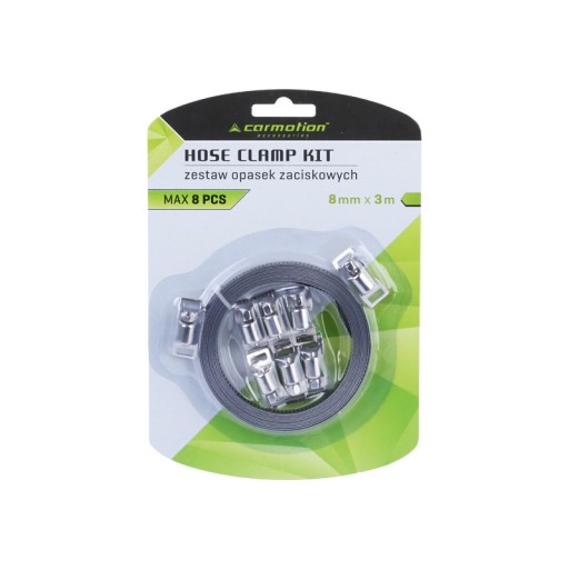 SVORKA SVORKA OCELOVÝ KOVOVÝ POPRUH 3m x 8mm