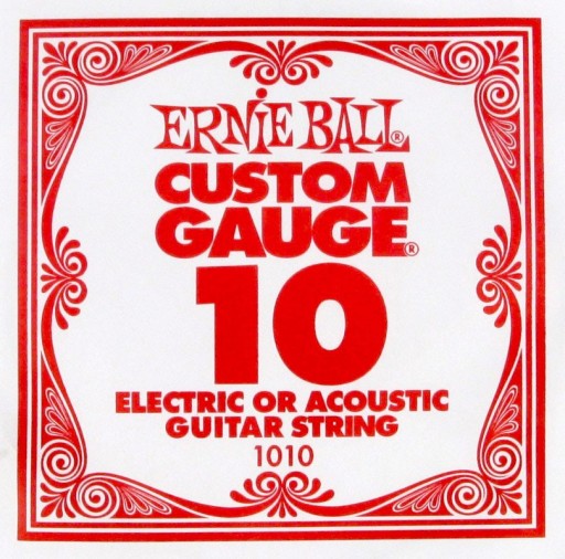 Jedna šnúrka bez omotávky ERNIE BALL Slinky 010