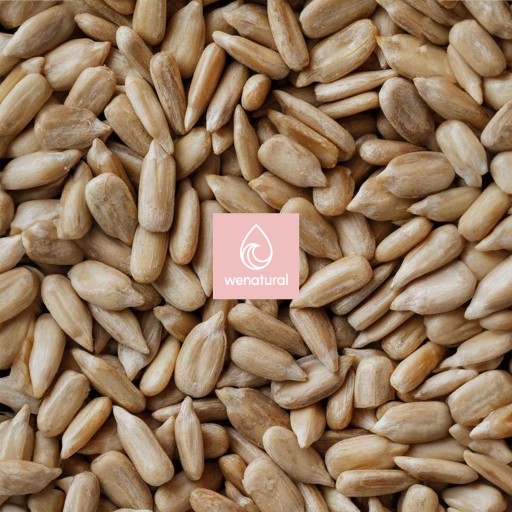 Slnečnicové semienka lúpané 1kg Wenatural - bohatá chuť, na müsli, chlieb, šaláty
