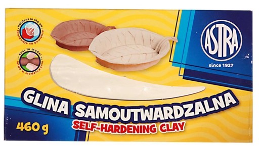 Samotvrdnúca biela hlina Astra 460 g