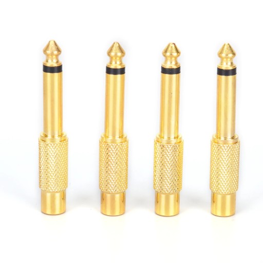 ADAPTÉR KONEKTOR 6.3 RCA CINCH ZÁSUVKA NAKAMICHI