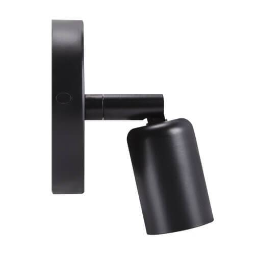 Svietidlo nástenné a stropné UNO E27 1C BLACK STRUHM 03813