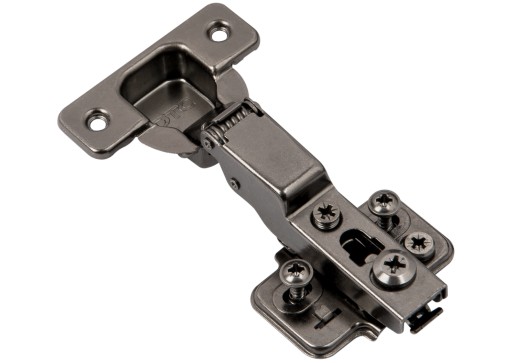 Záves nábytkový polozadlabací 3D 2 ks - C82-3D/9* 2W BLACK STYLISH AMIX