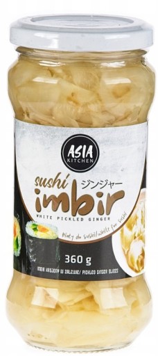 BIELY ZÁZVOR 360G NA SUSHI MARINOVANÉ V MARINETE | ÁZIA KUCHYŇA