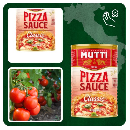 Mutti Pizza Sauce Classico Talianska paradajková omáčka na pizzu 400g