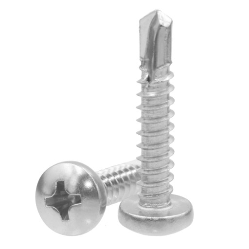 4,2x13 samorezné skrutky do plechu z nehrdzavejúcej ocele 7504N 10PCS