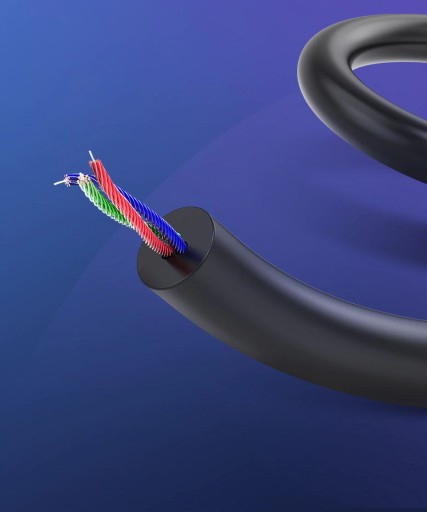 KÁBEL 2XRCA 2XRCA CHINCH 1M MOZOS MCABLE-2R2R