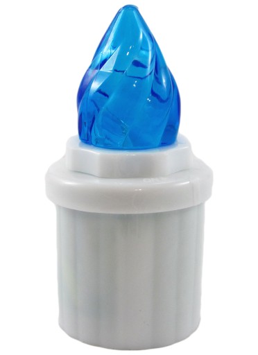 Elektrická LED vložka na sviečky, MODRÁ