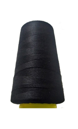 Šijacie nite pre šijací stroj Overlock Universal BLACK