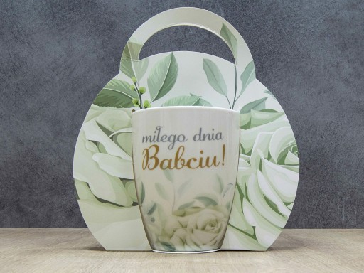 Hrnček pre babičku PEKNÝ DEŇ 340 ml darček 0667