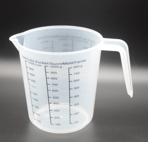 KUCHYNSKÝ ODMERNÝ hrnček S ODBORNÝM džbánom 1,5L