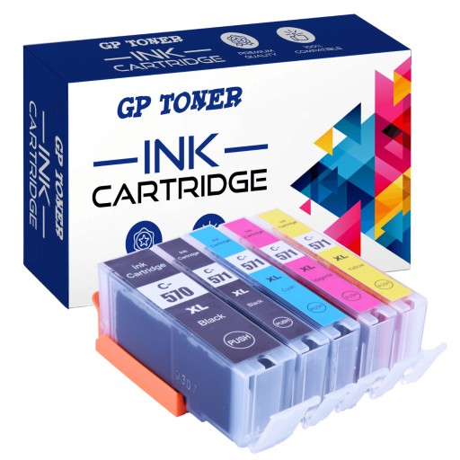 5x atramenty pre CANON Pixma MG5750 MG6850 MG7750 6850 7700 TS5050 8040 XL NOVINKA