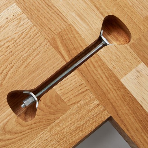 4x Skrutkovací konektor na dosky 100 mm konektor na dosku