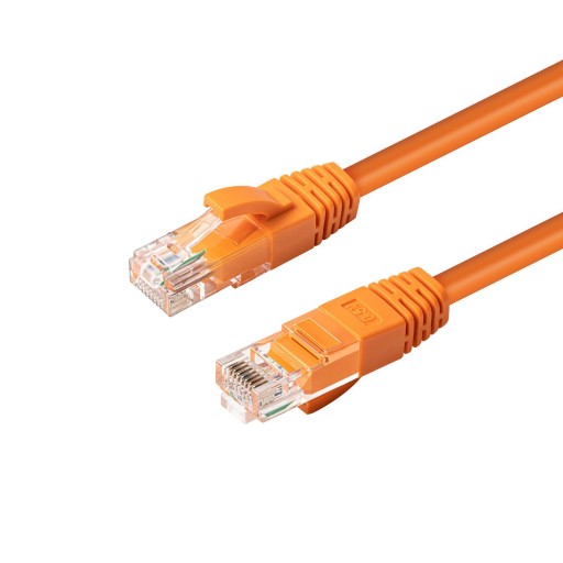 MicroConnect CAT6A UTP 5m Orange LSZH
