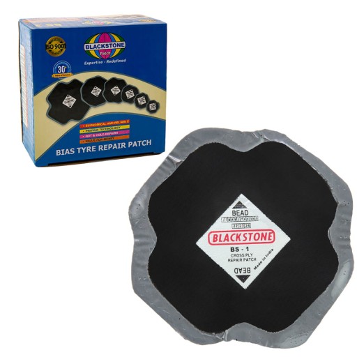 Opravná vložka do diagonálnych pneumatík BS 1 80x80mm BLACKSTONE