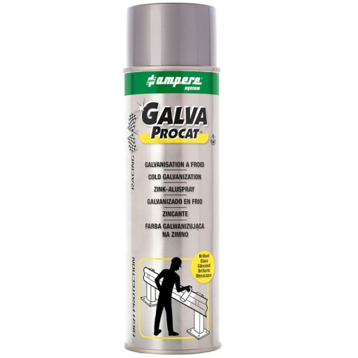 AMPERE Galvanizačný zinkový sprej 500ml Procat