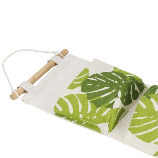 ZÁvesný ORGANIZÁTOR NA NÁSTENNÉ HRAČKY DO KÚPEĽNE 3 VRECKÁ 59x19 cm