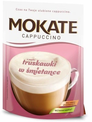 Mokate cappuccino káva 100 g Jahoda