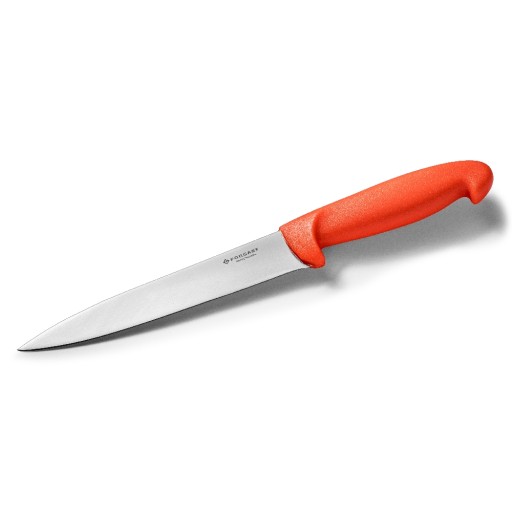 HACCP KUCHYNSKÝ Nôž ČERVENÝ 18CM FORGAST FG01841