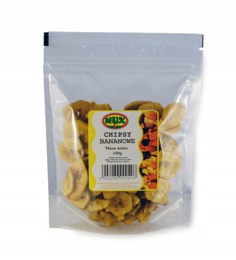 BANÁNOVÉ BANÁNOVÉ ČIPSKY Nux 100 g