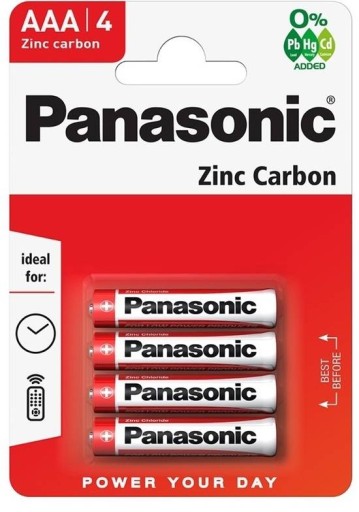 Batérie Panasonic 4x AAA Small Fingers 1,5 V – vysokokvalitná energia