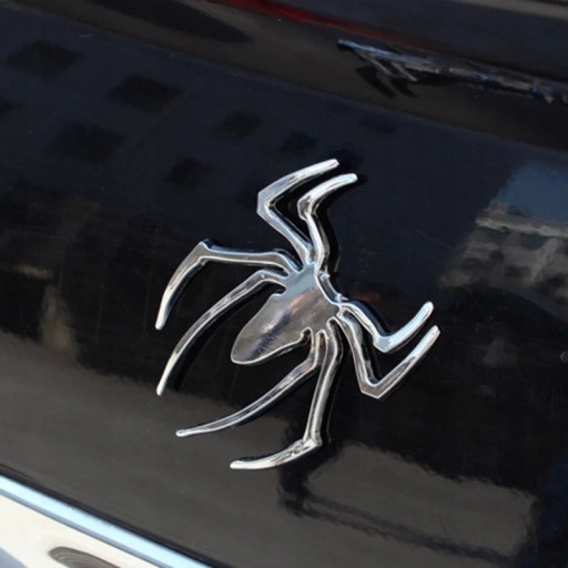 3D Spider Man Emblem Spider Tuning Chrome Tuning