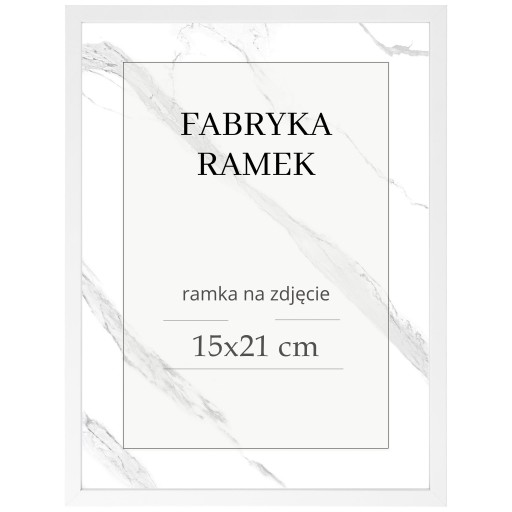 Fotorámik 15x21 A5 rámov, stojaci, biely