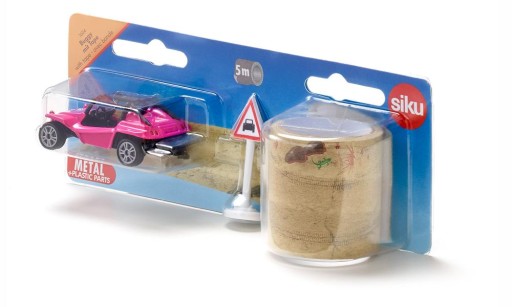 Súprava Siku Buggy s cestom, 3 kusy.
