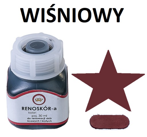 FARBA NA KOŽU RENOLEATH, čerešňa