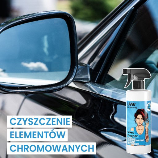 Čistiaci prostriedok na okná a autosklá, bez šmúh, na EKO zrkadlá, 250 ml