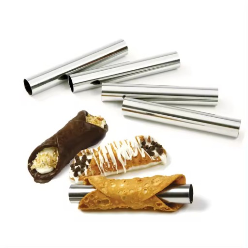 Formy na rúrky, formy na rúrky na cannoli, sada 10 kusov, jednoduché