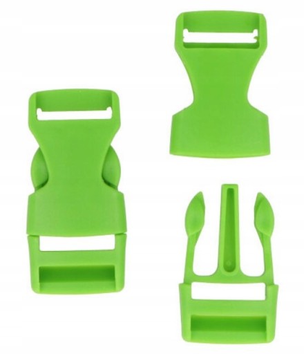 SPONA PLASTOVÁ 20mm 2cm Zelená 10ks spona
