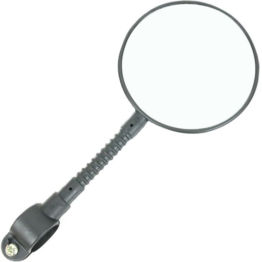 Zrkadlo na bicykel s odrazkou, univerzálne pravé alebo ľavé - priemer 8mm