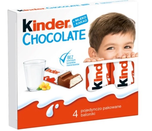 Sladkosti Kinder Mini Pack Vajíčko Čokoláda Deň detí pre deti bons
