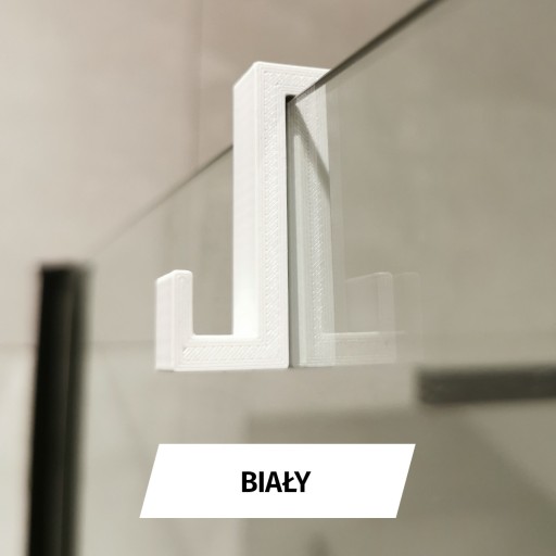 Závesný hák na 6 mm sklo sprchovej kabíny