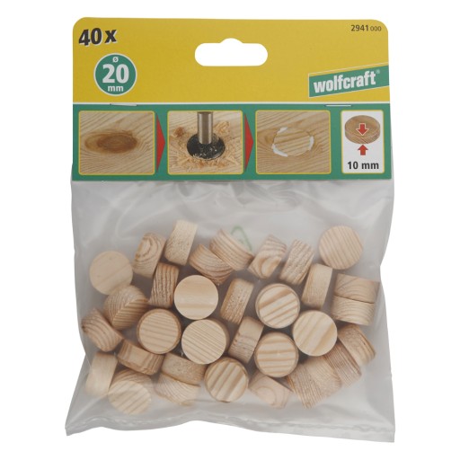 Maskovacie dosky 20 mm 40 ks wolfcraft 2941000