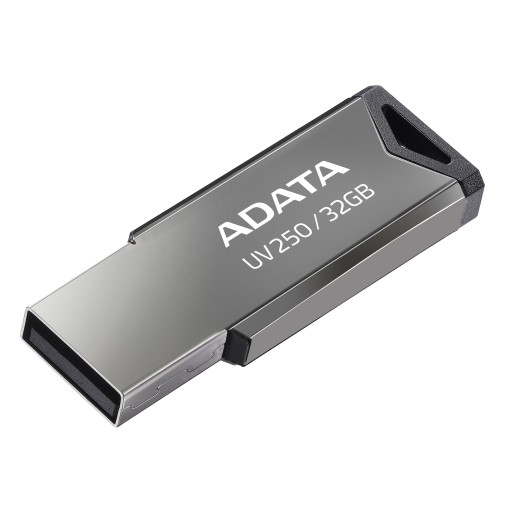 Pendrive Adata UV250 32GB metalická strieborná