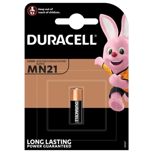 Špecializované batérie DURACELL MN21 A23 12V 5 ks