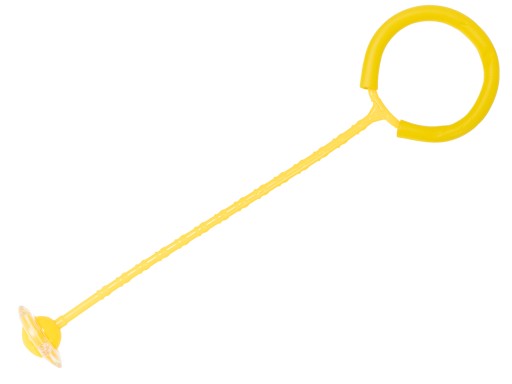 Hula hoop, švihadlo, žltá LED svietiaca guľa