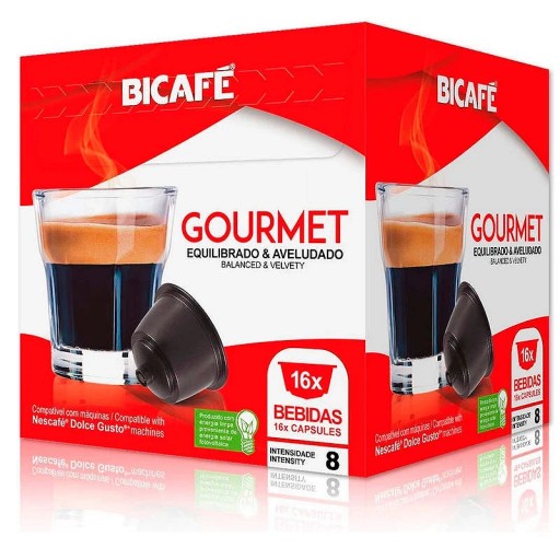 Kávové kapsuly Bicafe GOURMET pre Dolce Gusto 16