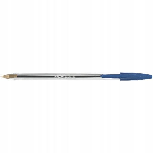 BIC CRISTAL ORIGINAL KANCELÁRSKE PERO, MODRÉ