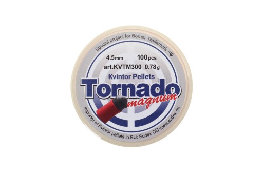Teflónové guličky do vzduchovky Tornado Magnum 0,78g kal.4,5mm 100 ks