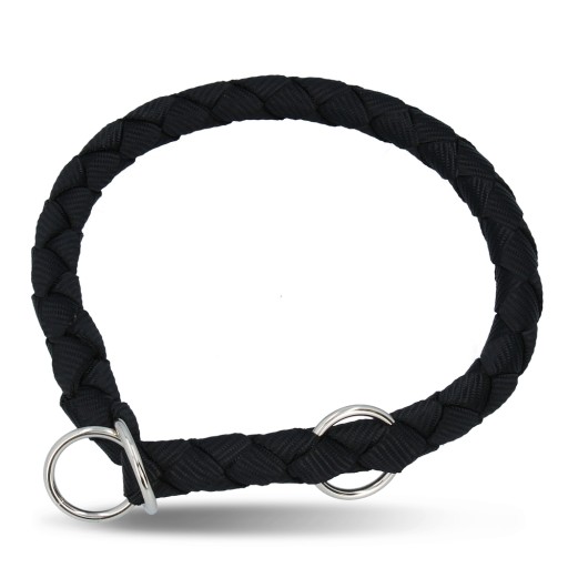 Obojok Cavo, M–L: 43–51 cm/Ø 18 mm, čierny